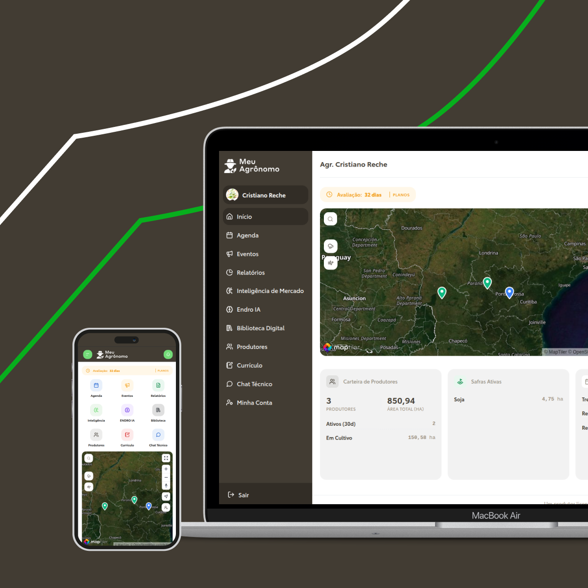 Interface Meu Agrônomo